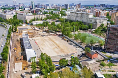 На стадионе «Металлург» обустроят универсальное поле