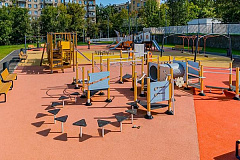 На стадионе «Металлург» оборудовали научную детскую площадку