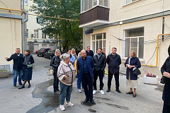 Обход территории состоялся в районе